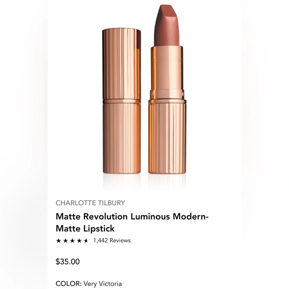 NWT - Charlotte Tilbury Matte Lipstick - Full size